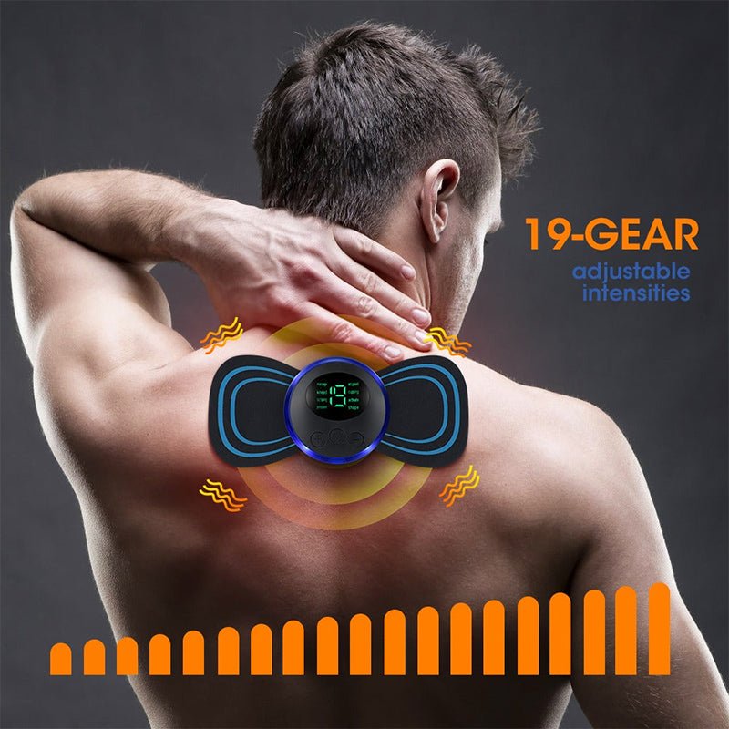 Portable USB Rechargeable EMS Neck Massager