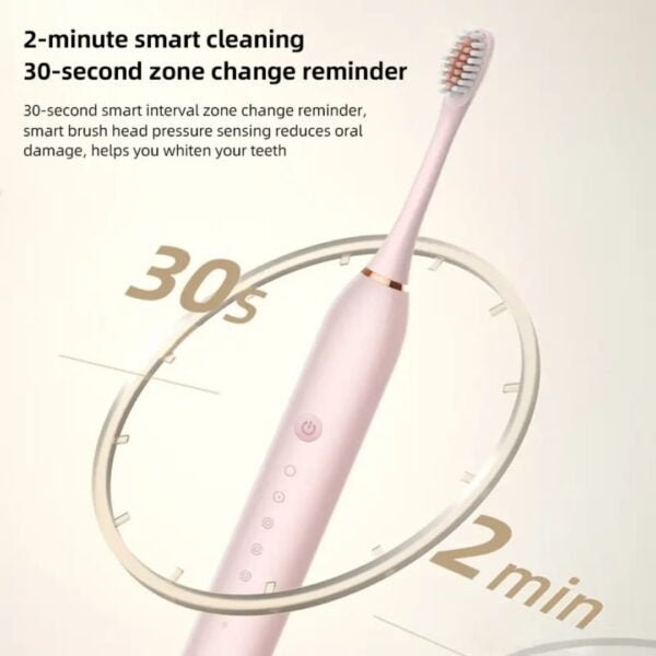 Electric ToothbrushElectric Toothbrush – Rechargeable Sonic Cleaning Toothbrush - Image 2