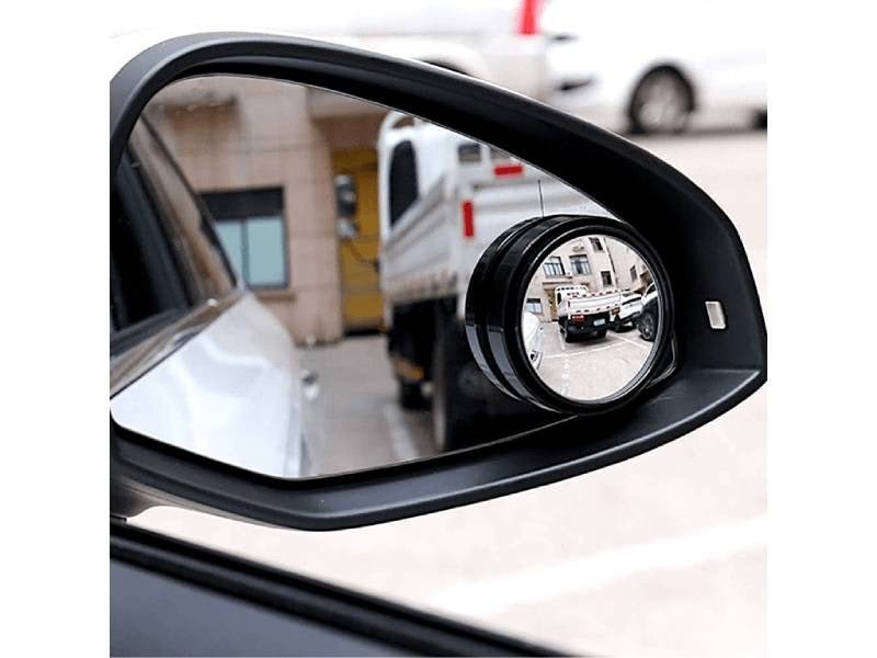 Blindspot Rearview Convex Mirror – 2pcs | Wide-Angle Anti-Glare Side Mirror for Cars & Vehicles - Image 3
