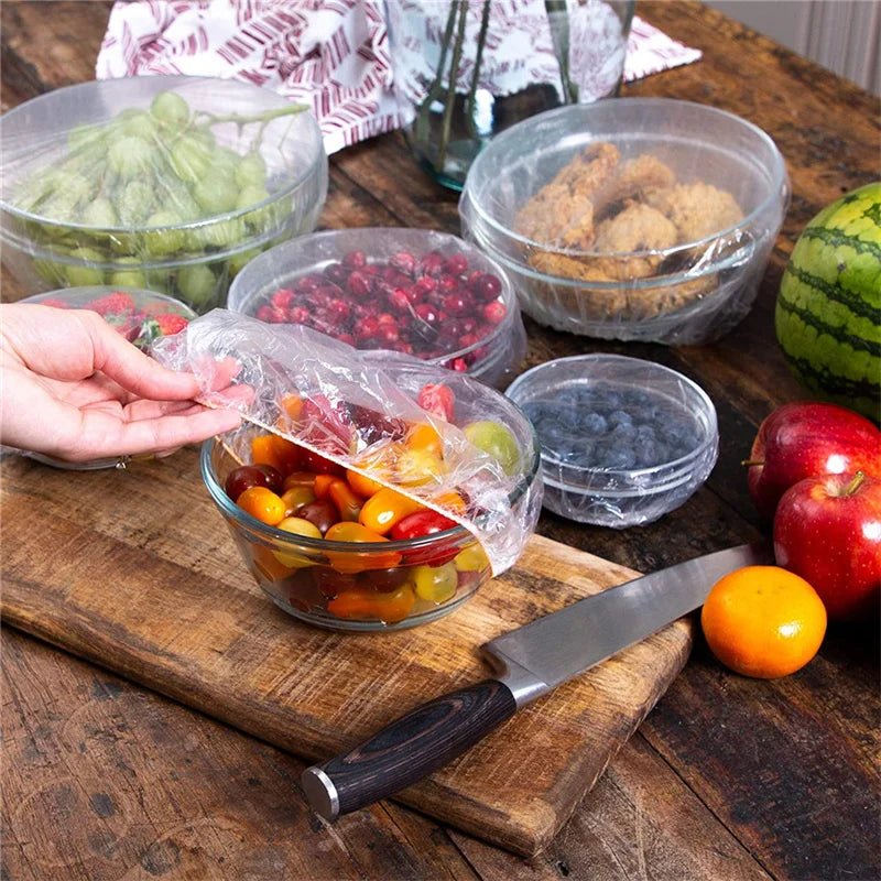 Combo Deal – 2 Pcs Metal Wire Cleaning Cloths with 1 Bear Design Food Cover Packet - Image 5