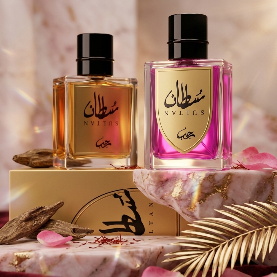 Sultan Premium Long Lasting Perfume 50g ~ Pink - Image 2