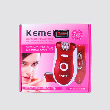Kemei KM-3068 3 in 1 Shaver Epilator