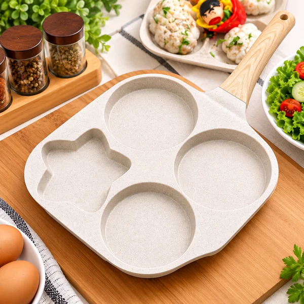 Heart & Star Shape Non stick Fry Pan