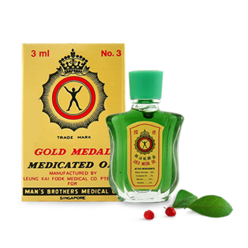 Gold Medal Oil – Herbal Body Massage Oil for Relaxation & Daily Care