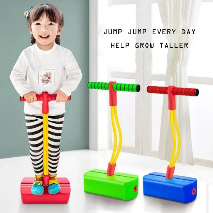 Kids Foam Pogo Stick Jumper Toy with Pop Sound