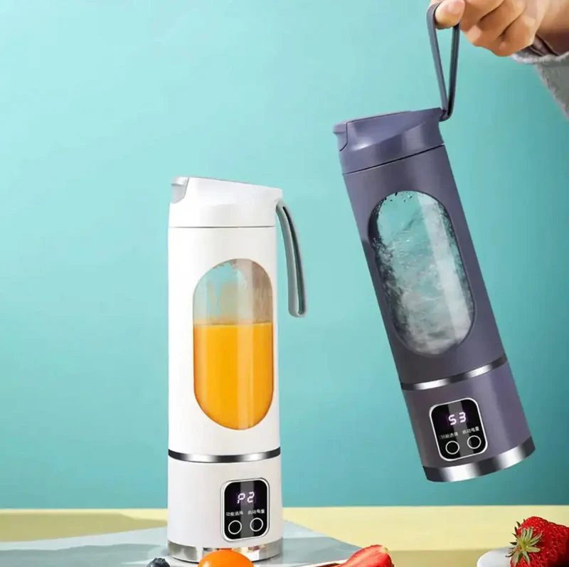 Portable Juicer with LED Screen 450 ML - Image 4