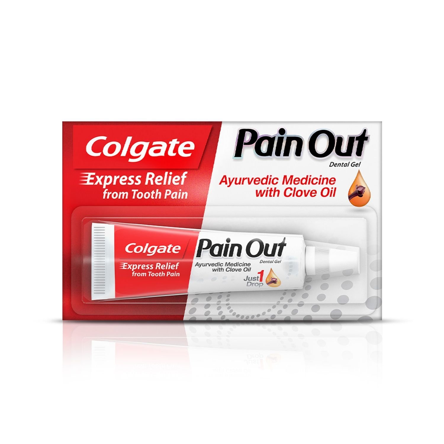 Colgate Pain Out Express Relief Tooth Pain Gel – Ayurvedic Medicine for Instant Toothache Relief