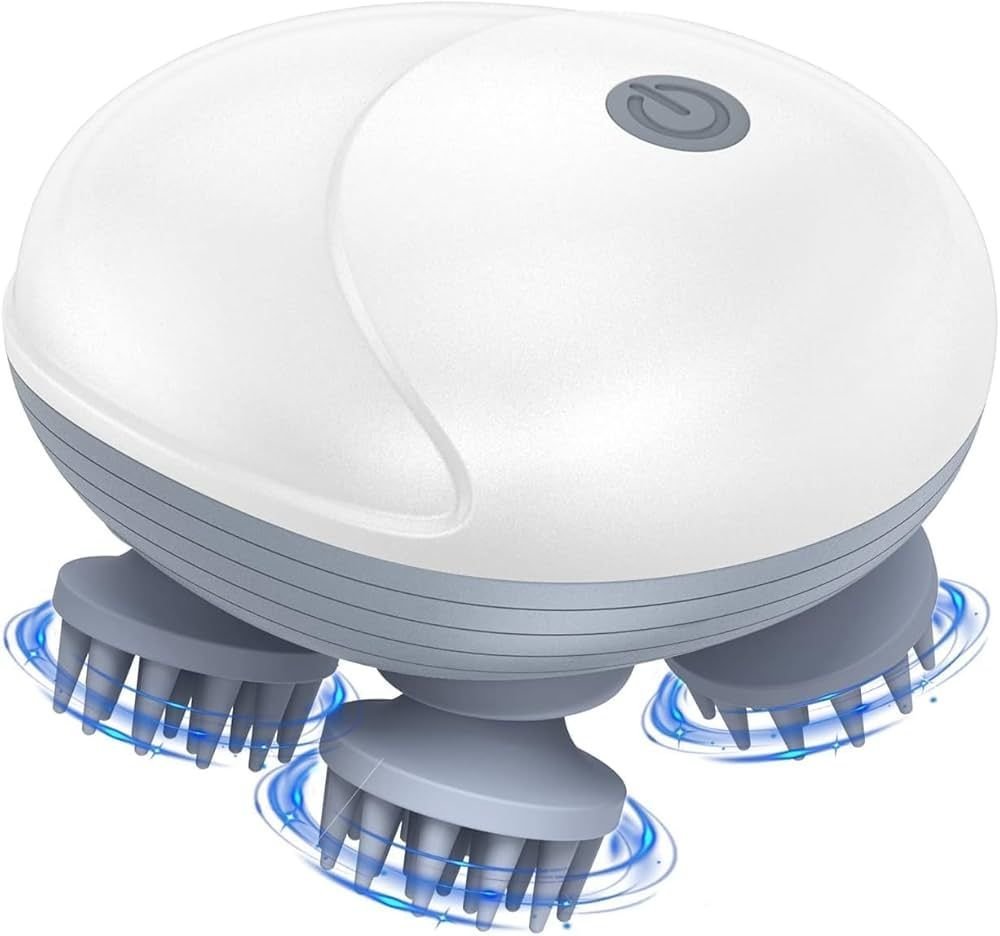 Smart Scalp Massager Electric USB-Powered Head Massager with 4 Massage Nodes, Relaxation & Stress Relief - Image 2