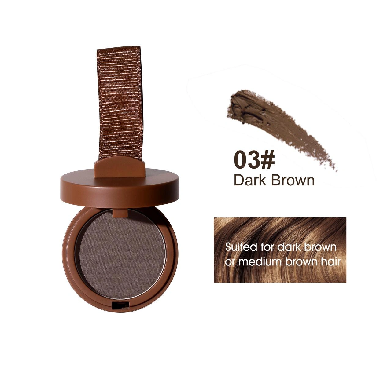 BOB Hairline Powder Hair Line Shadow Cover Up Fill In Thinning - Image 6