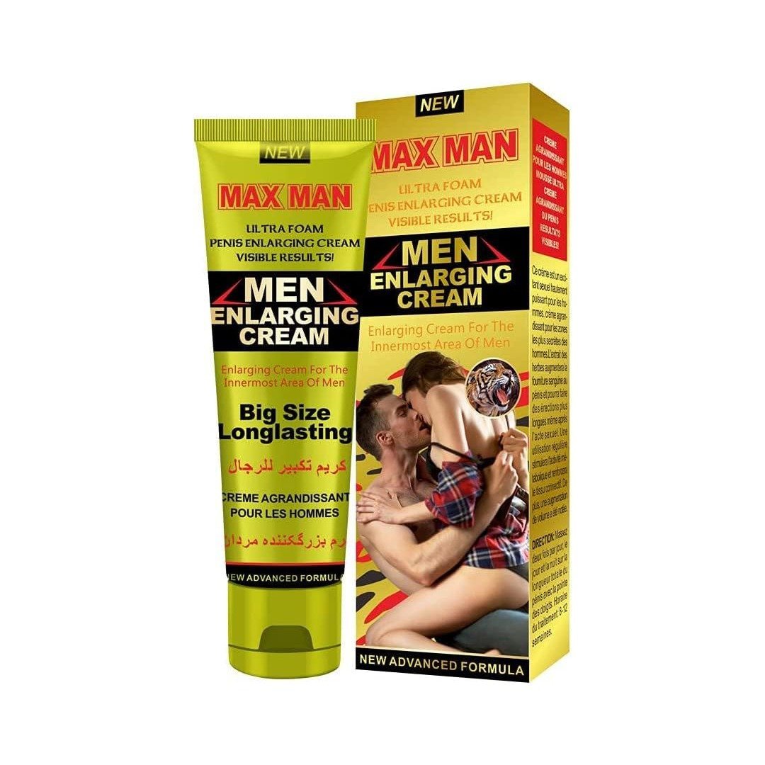 Men Enlarging Gel Max Man Ultra Foam Penis Enlarging Cream Visible Results  50g