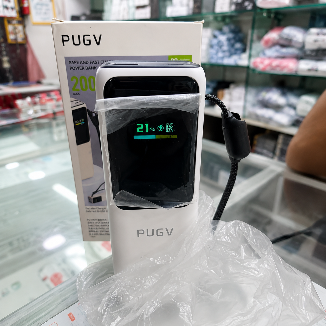 PUGV 100W PD Super Fast Charging Power Bank 20000mAh – USB-C Fast Charge - Image 3