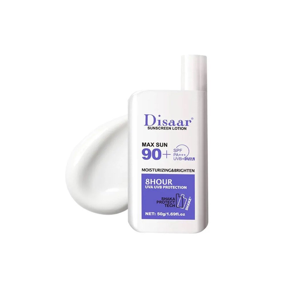 Disaar Sunscreen lotion Cream SPF Max 90 Oil Free UVA/UVB Protection – 50g - Image 2