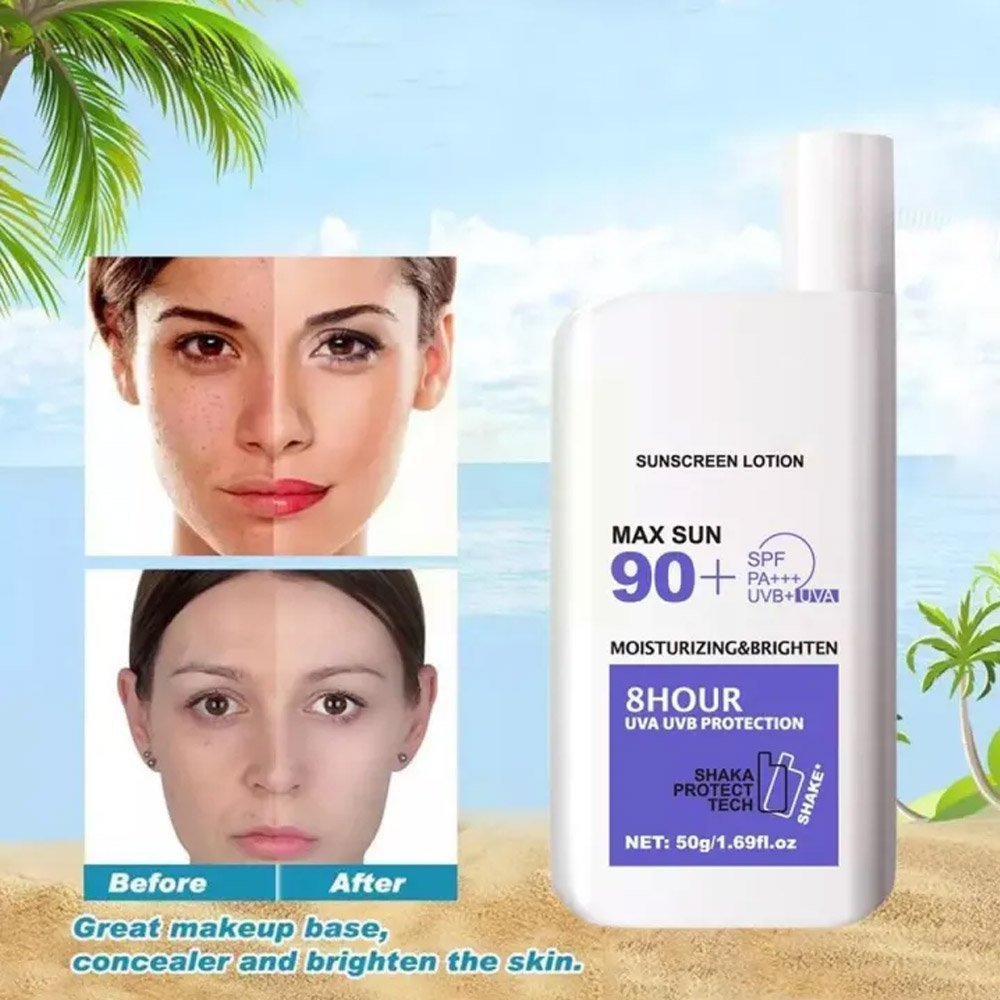 Disaar Sunscreen lotion Cream SPF Max 90 Oil Free UVA/UVB Protection – 50g - Image 3