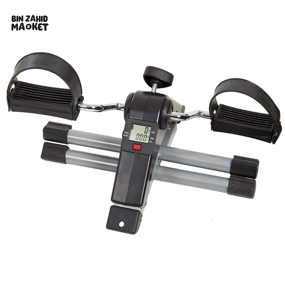 Portable Mini Cycle Pedal Exerciser with Digital Display & Adjustable Resistance - Image 4
