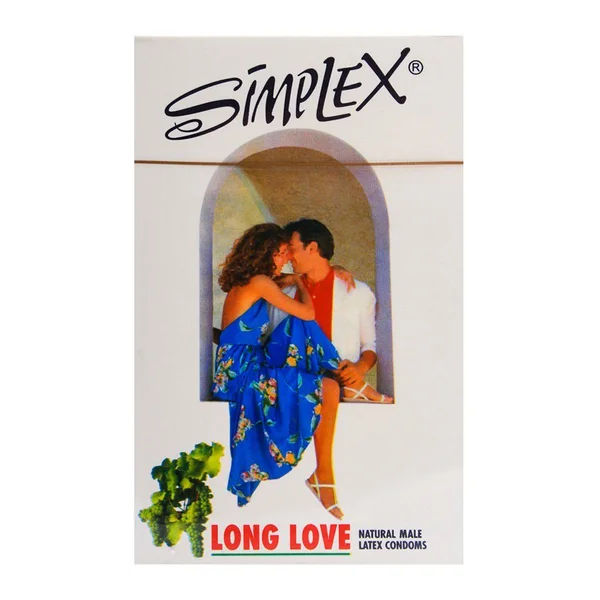 Simplex Long Love Natural Latex Condoms 12-Pack – Extra Pleasure & Long-Lasting Performance