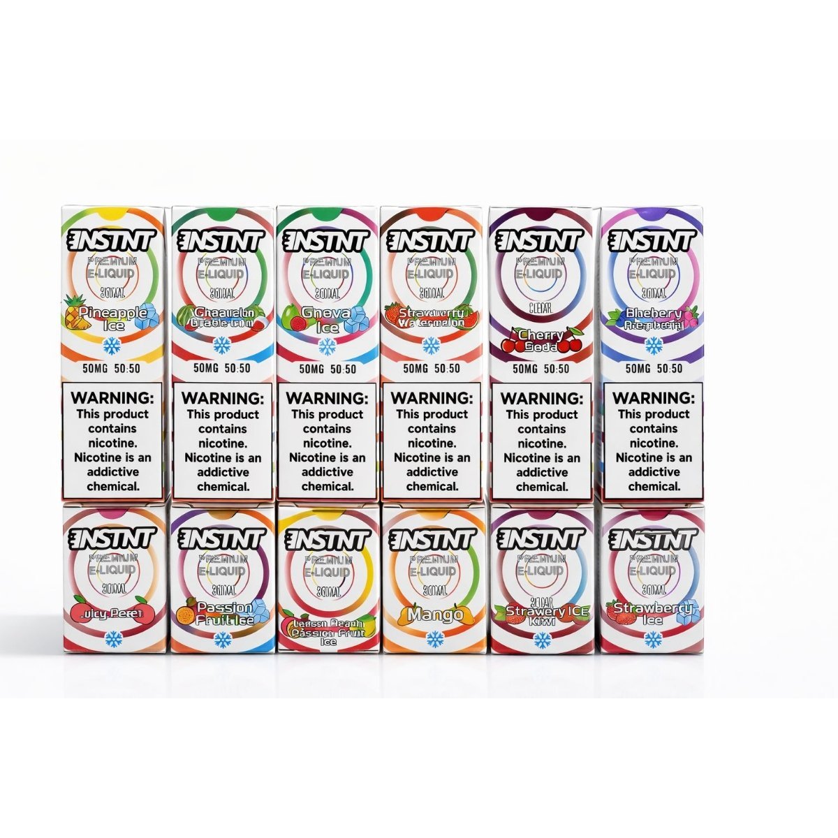 INSTNT Premium E-Liquid 30ml 50mg
