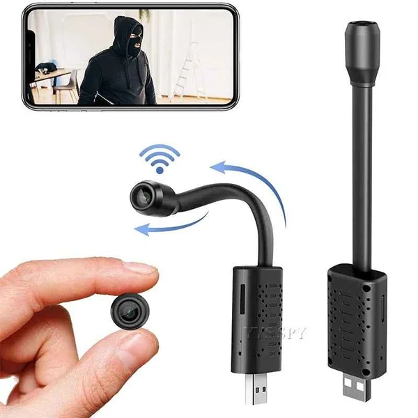 WiFi Smart Mini USB Camera – Wireless Security Camera for Home & Office